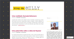 Desktop Screenshot of blogdamilly.com