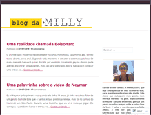 Tablet Screenshot of blogdamilly.com